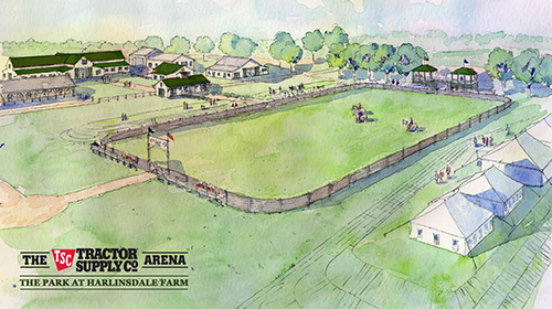 Tractor Supply Company To Be Title Sponsor Of New Multi-Purpose Equestrian Facility At Franklin’s Park At Harlinsdale Farm